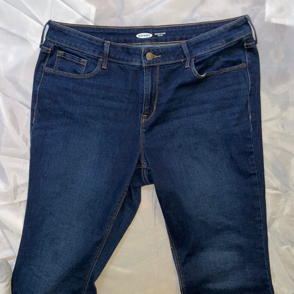 Old Navy Micro-Flare Mid-Rise jeans